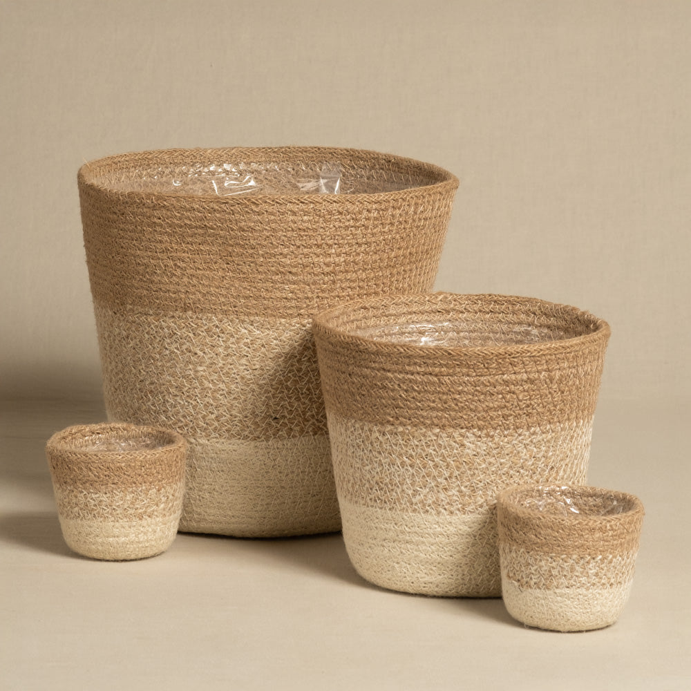 feey-variado-lapis-pflanzenkorb-set-jute-natur-4er image 1