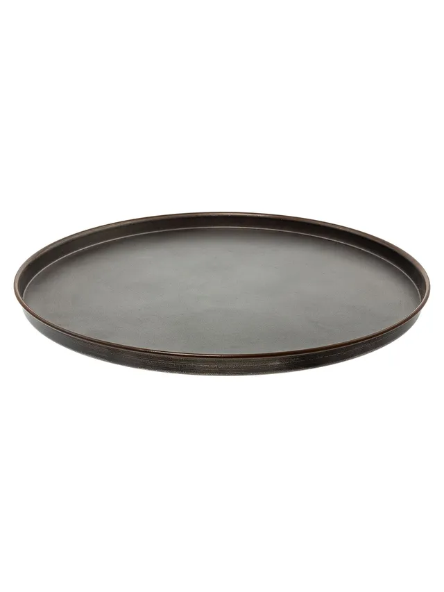 blumigo-sarlek-tablett-metall-grau-deko-tablett-1-st-ck image 1