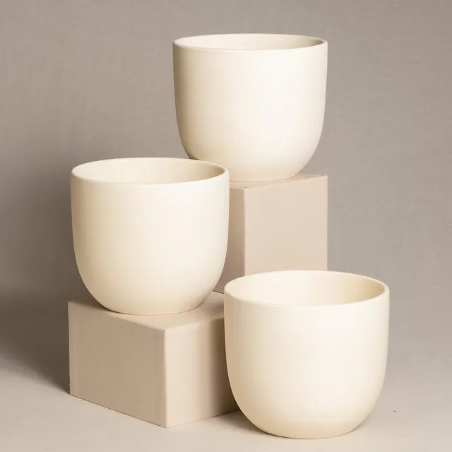 feey-direito-topfset-3x16-blumentopf-wei-matt-keramik image 1