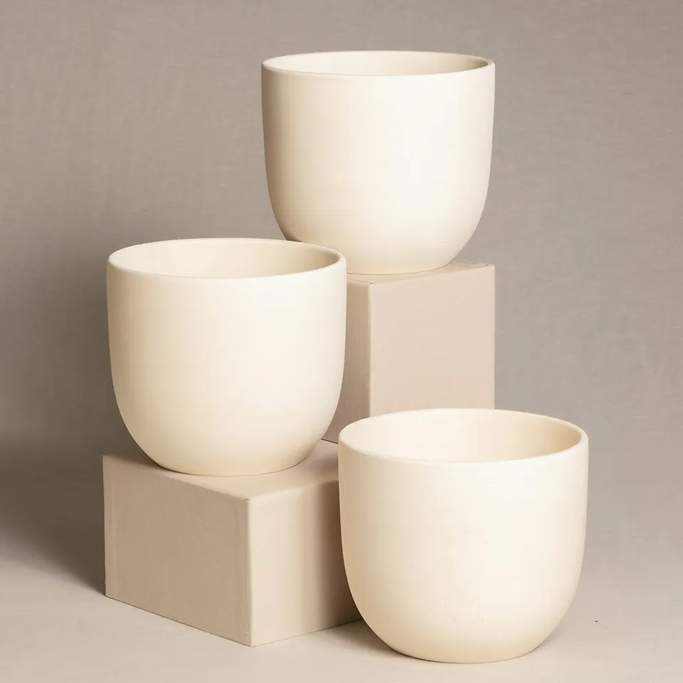 feey-direito-topfset-3x16-blumentopf-wei-matt-keramik image 1