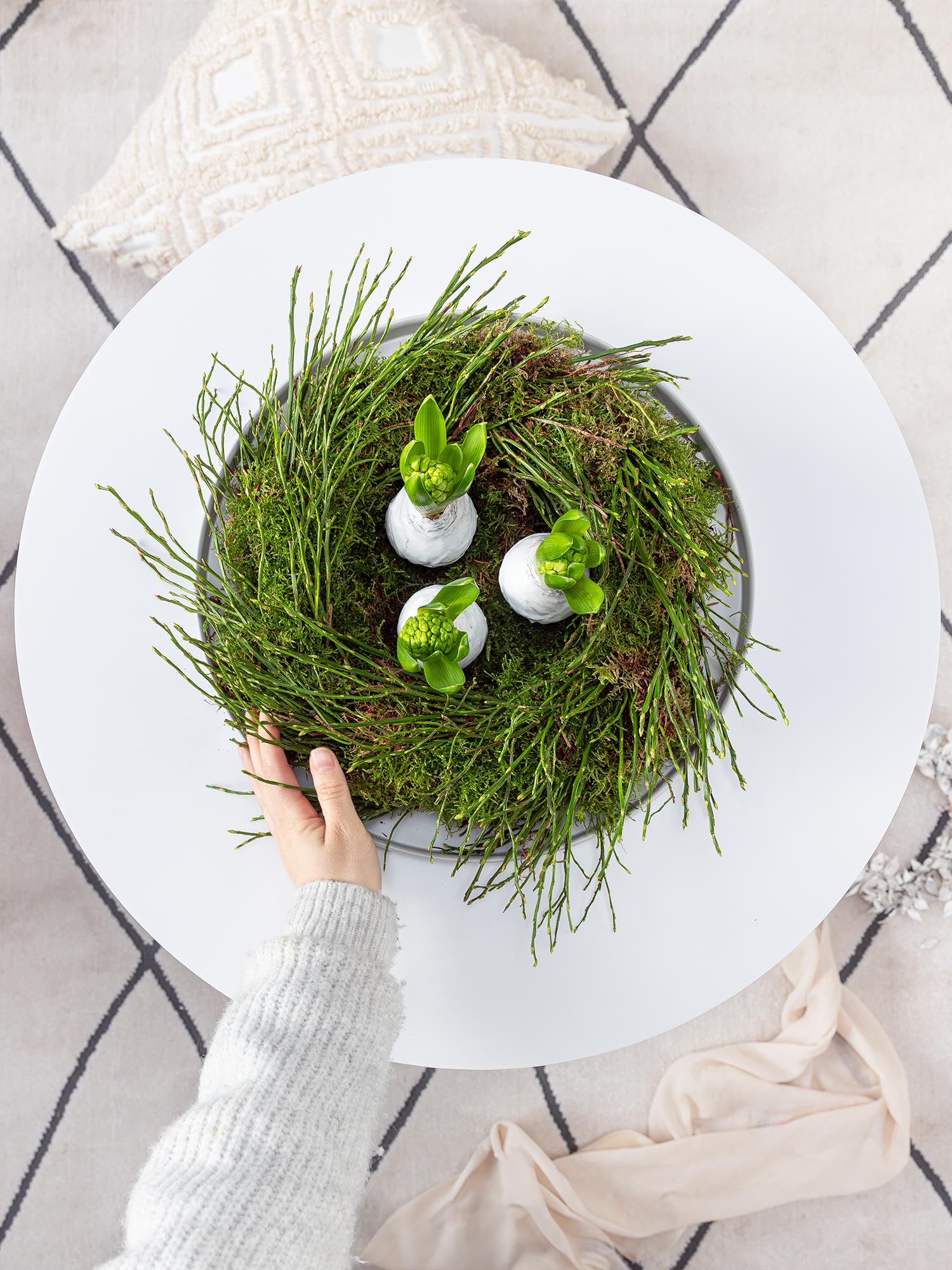 blumigo-winter-charme-winterkranz-30-cm-diy-set-kranz image 2
