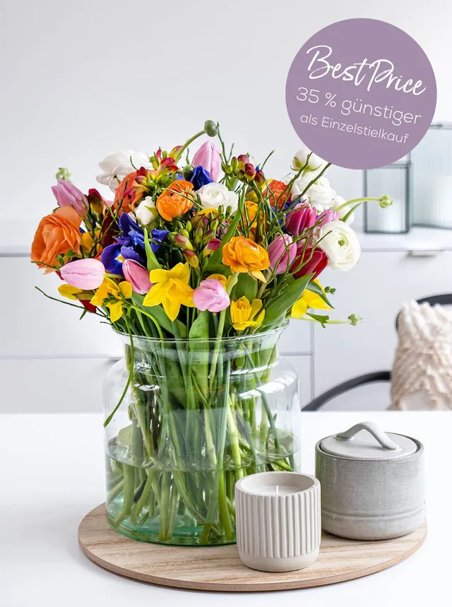 blumigo-fr-hlingsmix-xxl-blumenstrau-100-stiele-bunt image 1