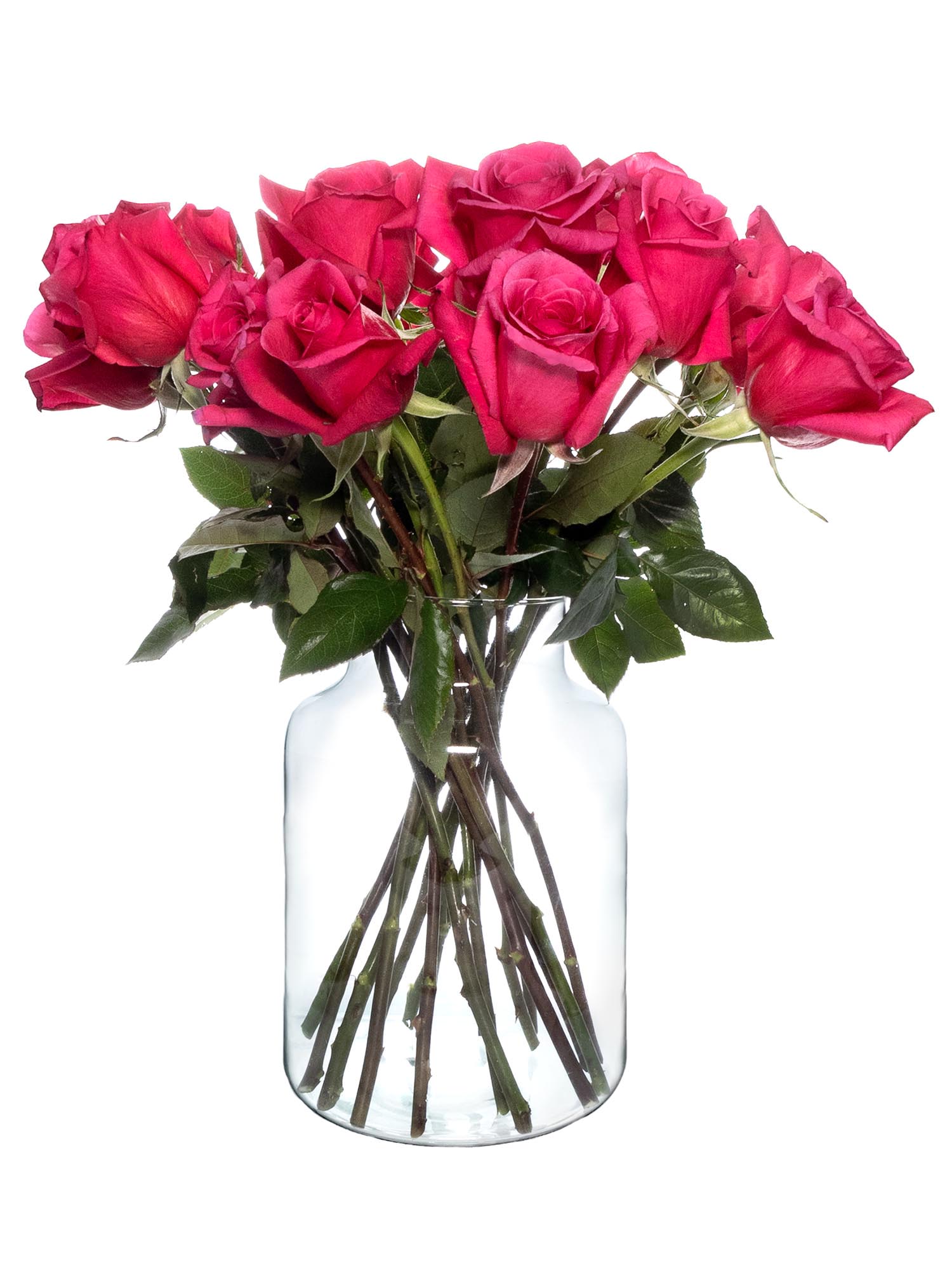 blumigo-glasvase-vivien-rund-blumenvase image 4