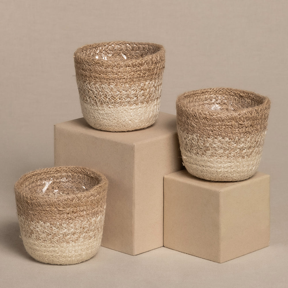 feey-variado-jute-babypflanzen-korb-lapis-3-st-ck-natur image 3