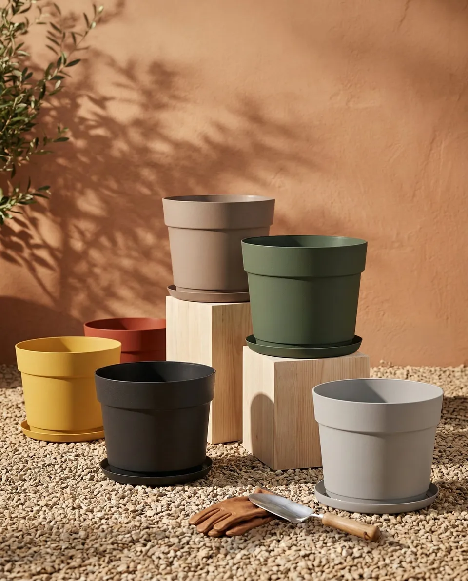 feey-bloom-pflanzk-bel-kunststoff-29cm-anthrazit-ohne-erde image 1