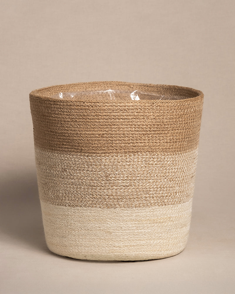 feey-lapis-pflanzenkorb-jute-35cm-natur image 4