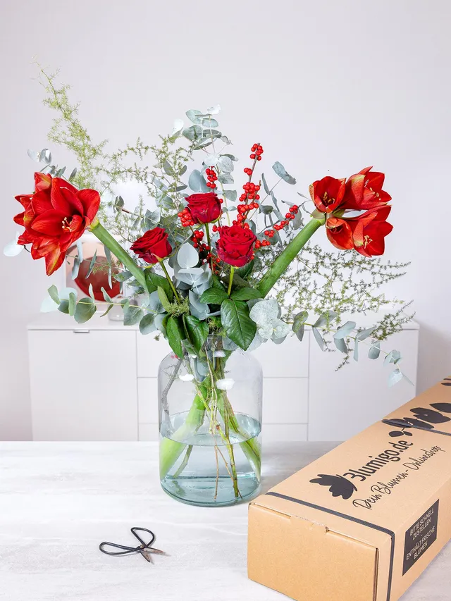 blumigo-diy-sets-classic-christmas-bouquet-blumenstrau-set image 1