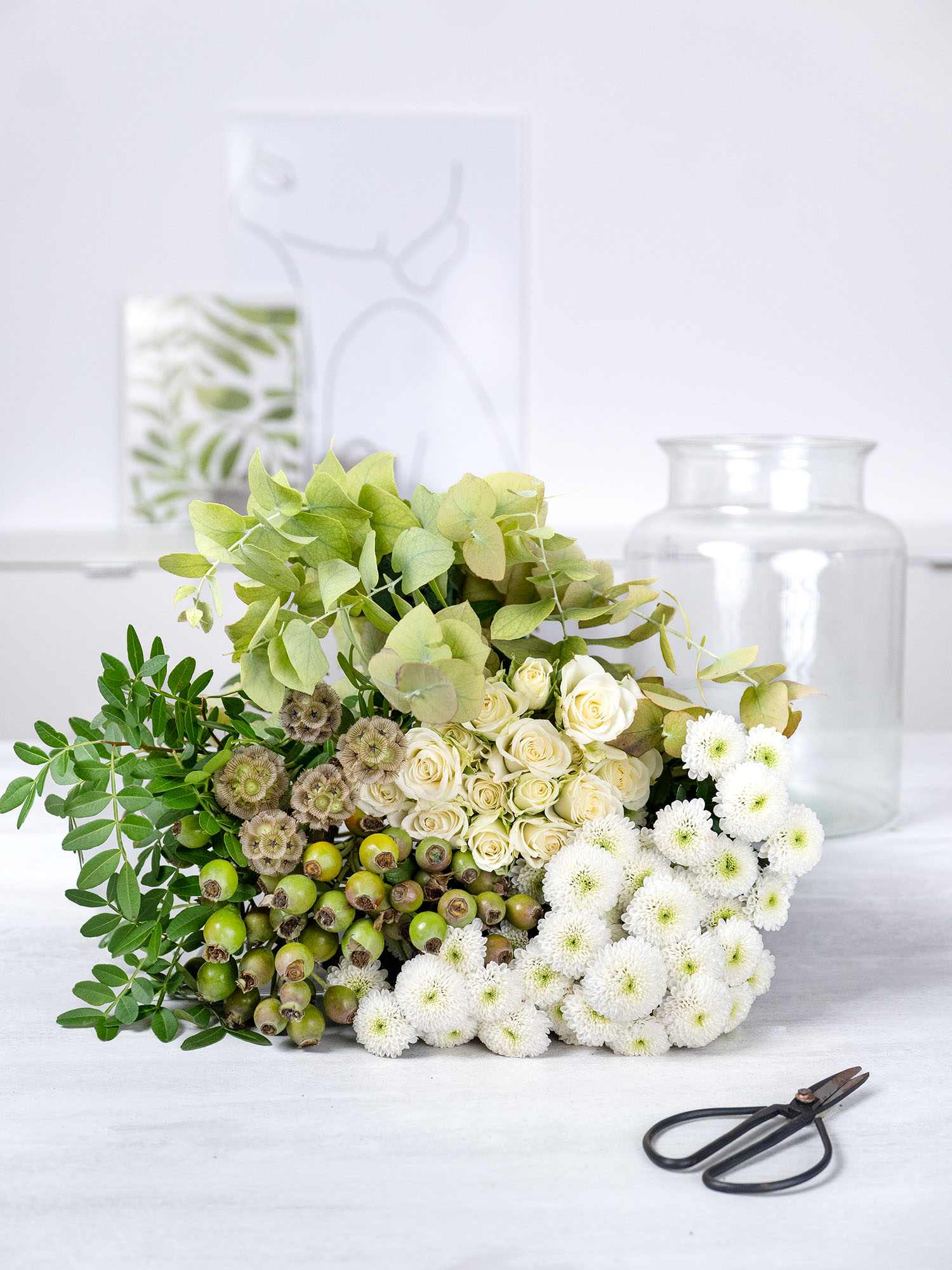 blumigo-basic-color-mix-blumenmischung-gr-n-wei image 5