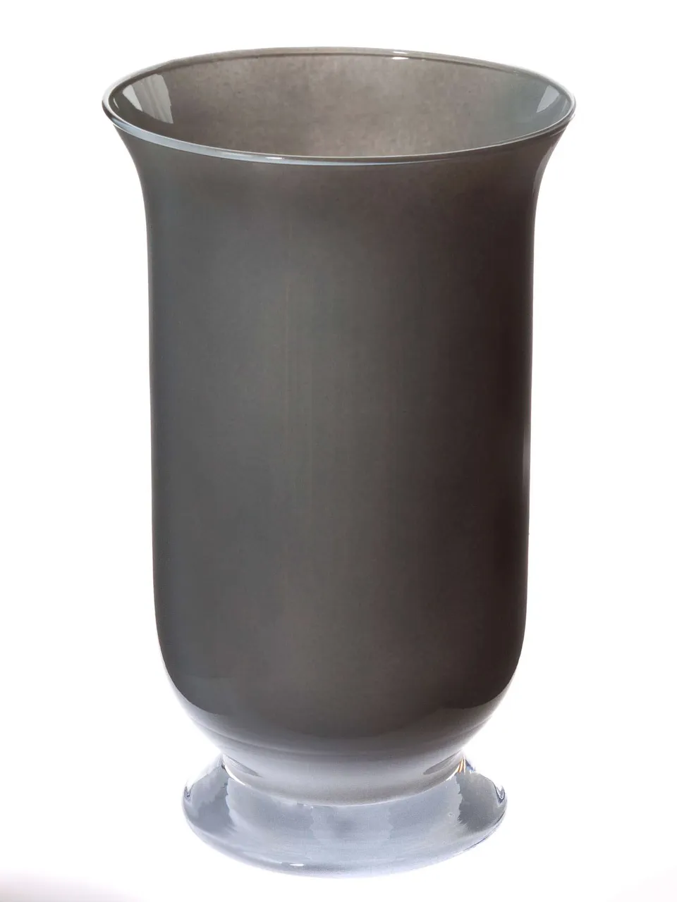 blumigo-vasen-agnes-glasvase-15-x-25-cm-braun-grau image 1