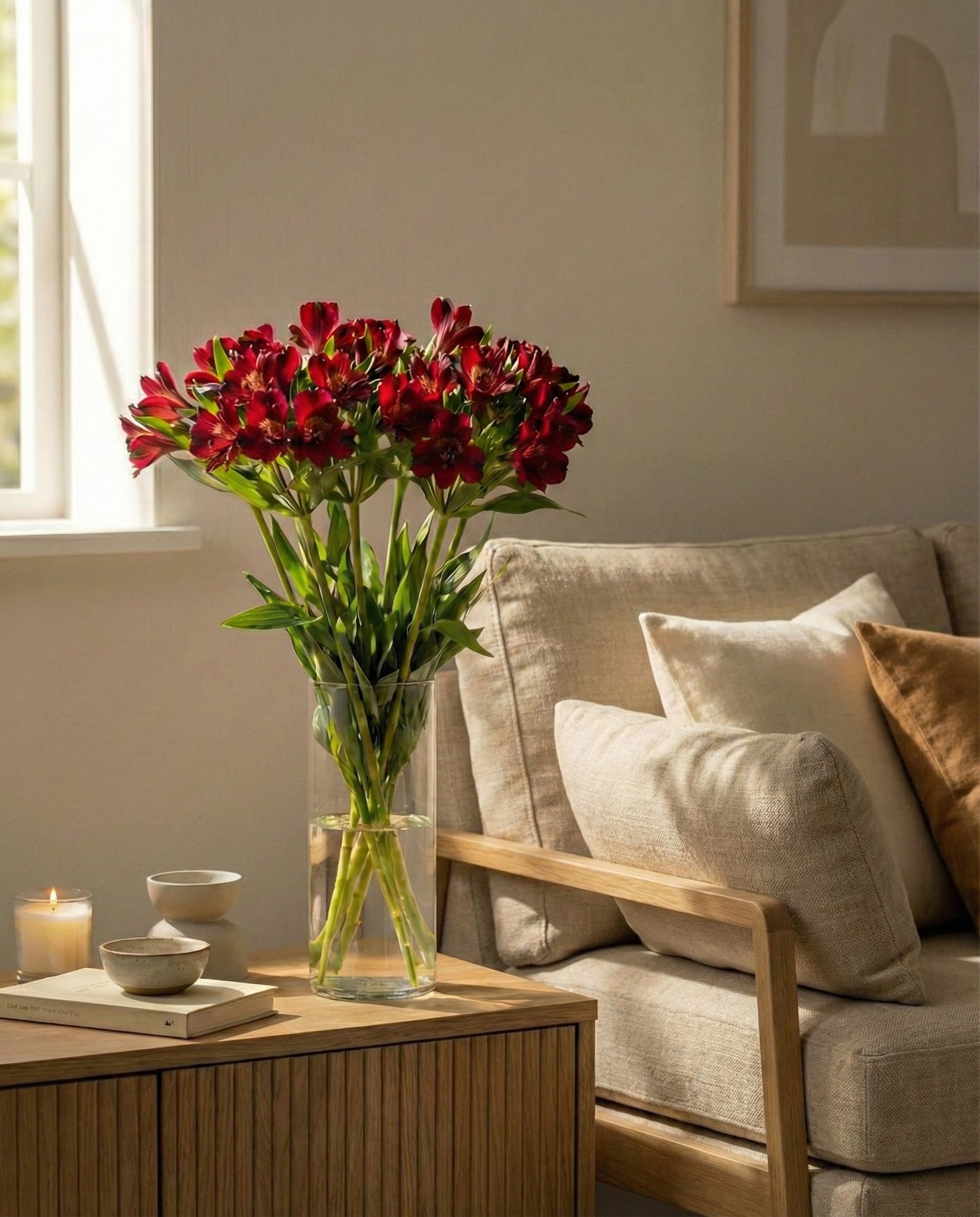 feey-rilio-alstroemeria-rot-schnittblumen-frisch image 1