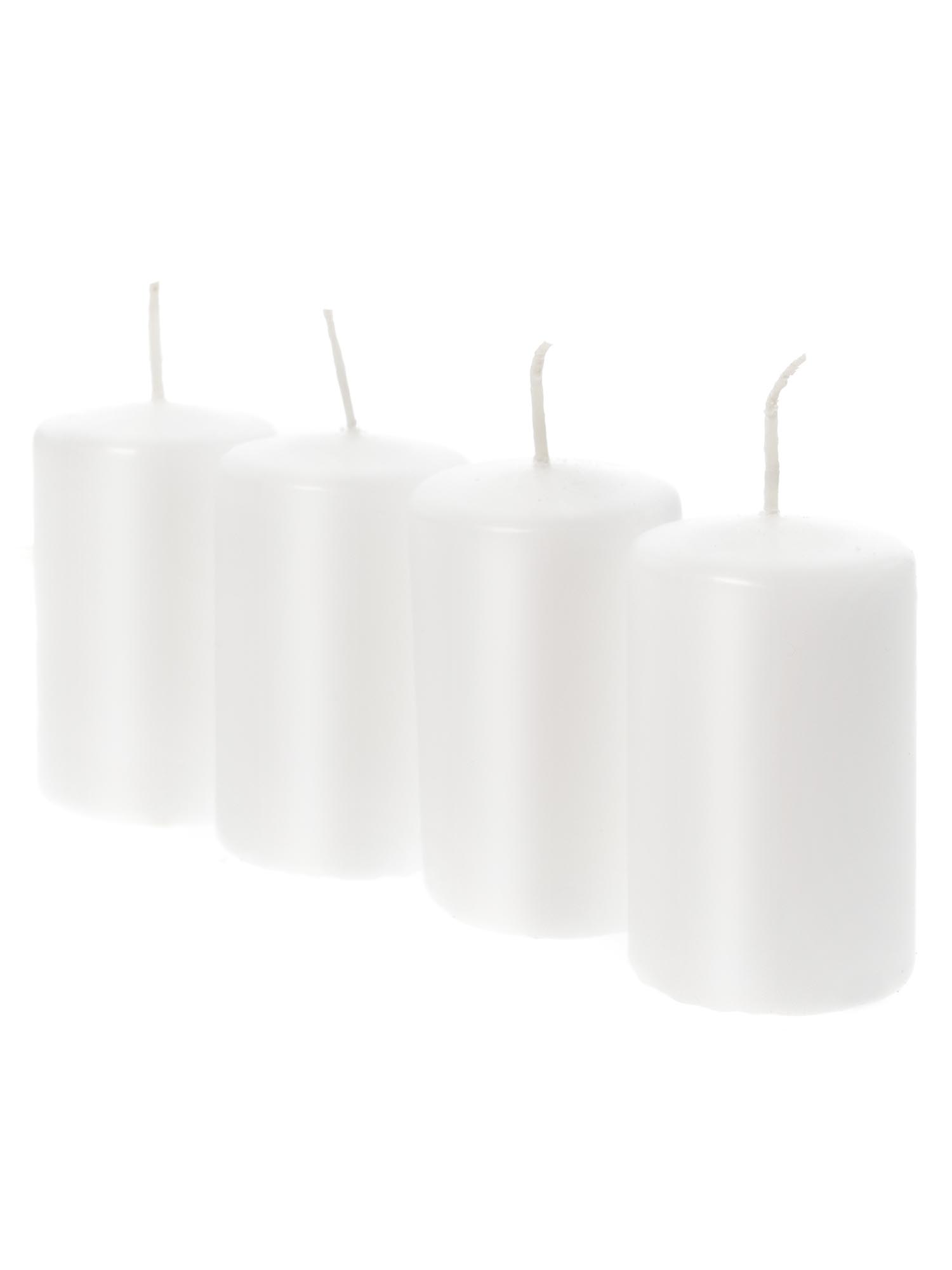 blumigo-clara-stumpenkerzen-wei-4er-set-deko image 8