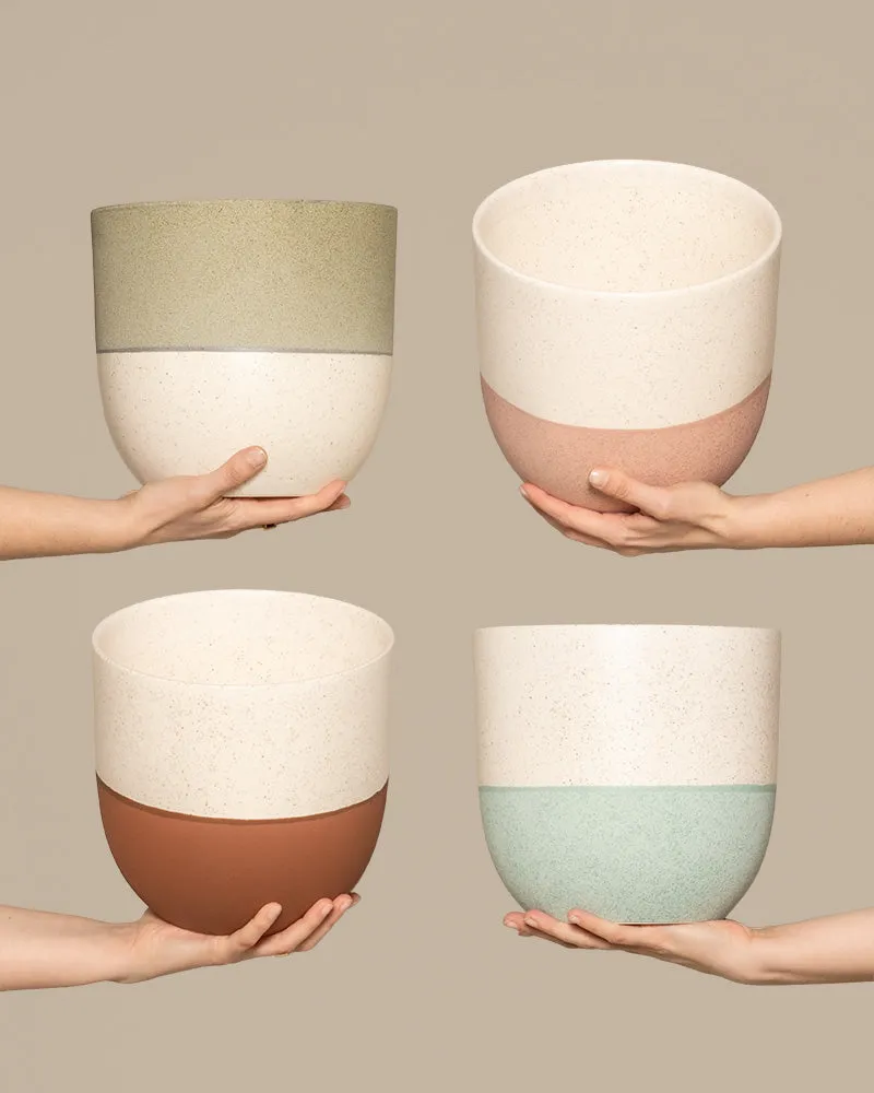 feey-variado-keramik-topf-25-cm-rotbraun-bunt-bertopf image 1