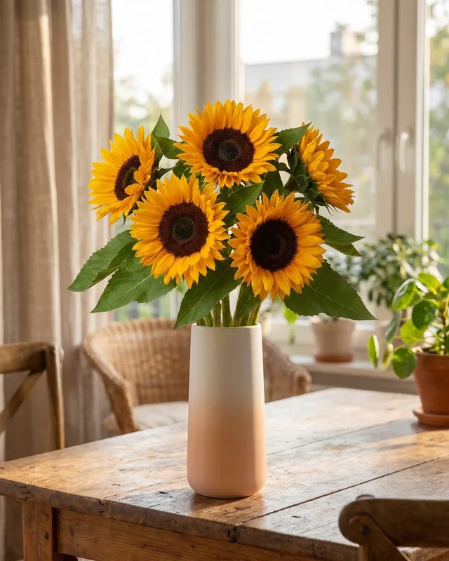 feey-sonnenblumen-strau-gelb-5-stk-schnittblumen image 1