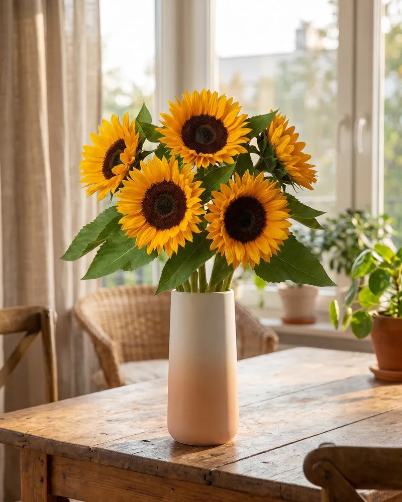 feey-sonnenblumen-strau-gelb-5-stk-schnittblumen image 1