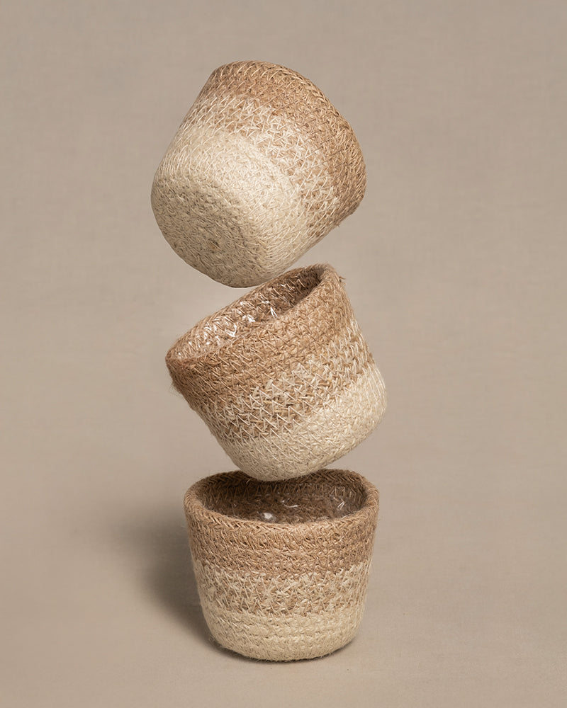 feey-variado-jute-babypflanzen-korb-lapis-3-st-ck-natur image 5