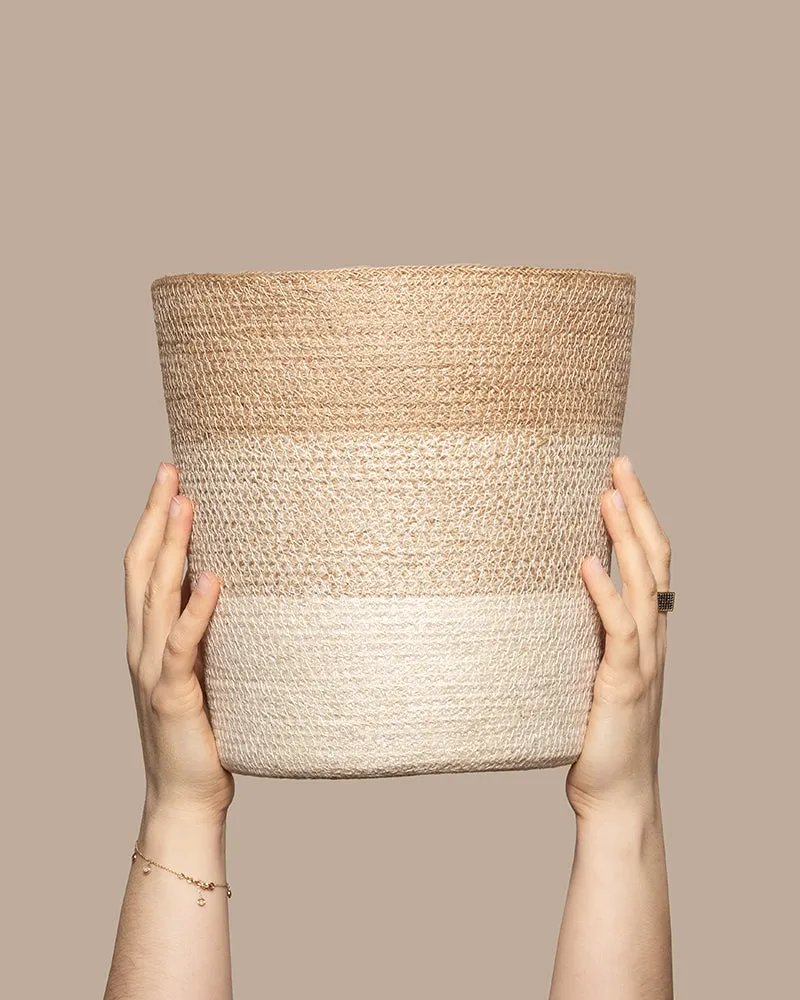 feey-variado-lapis-pflanzenkorb-jute-25-cm-naturbelassen image 1