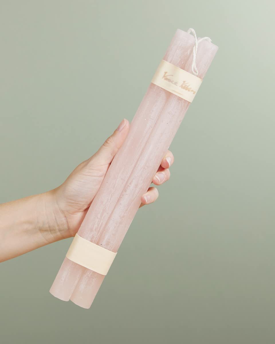plnts-tim-spitzkerzen-stabkerzen-rosa-2-st-ck-30cm image 1