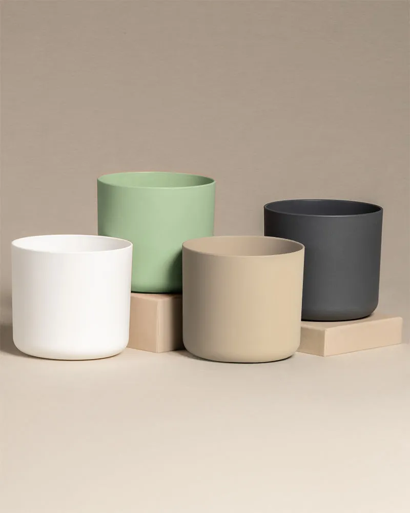 feey-lumi-blumentopf-14-cm-kunststoff-wei image 1