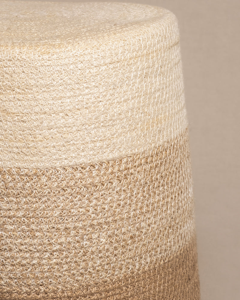 feey-variado-lapis-pflanzenkorb-jute-natur-2er-set-geflochten image 5