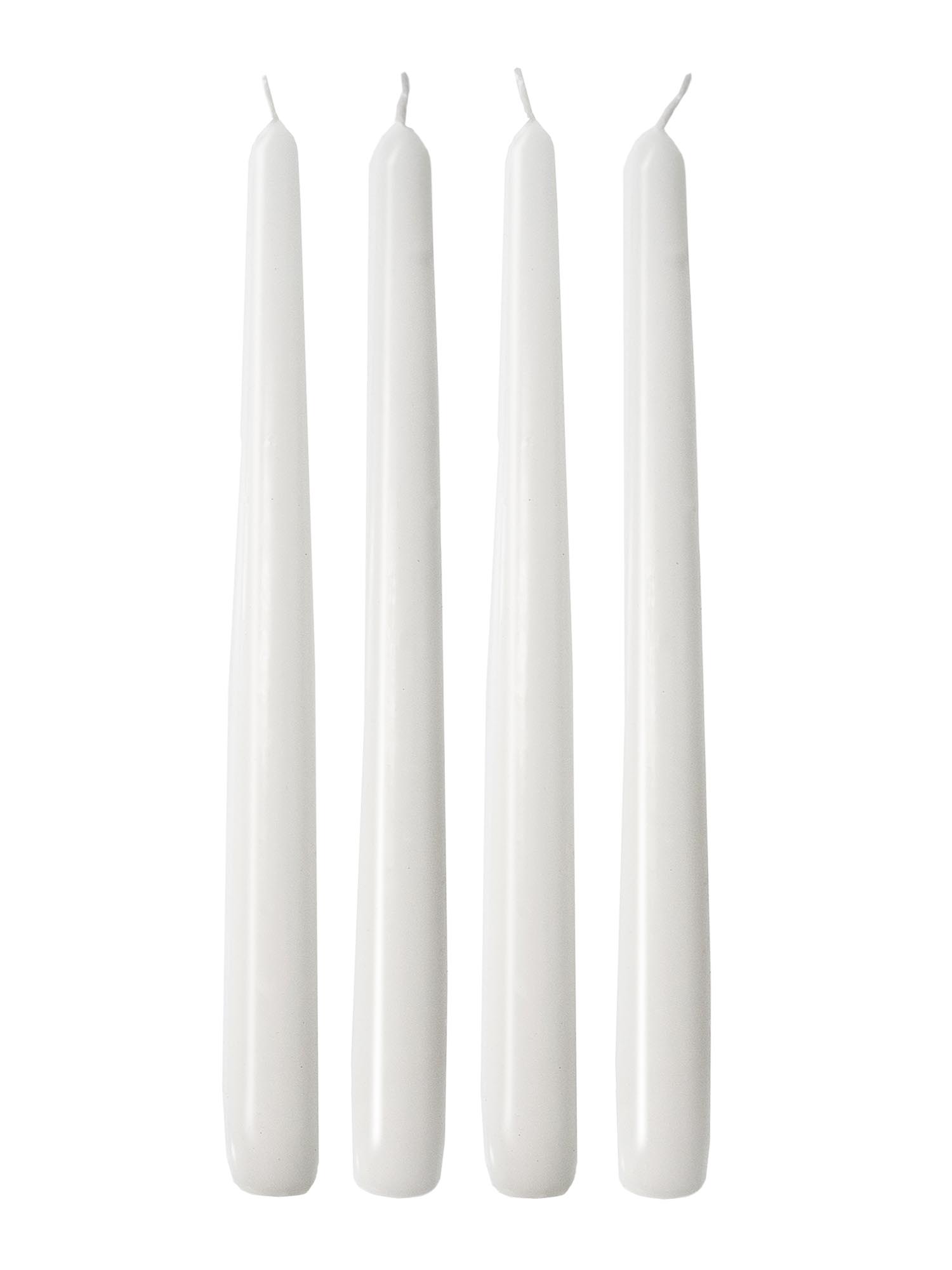blumigo-hannah-spitzkerzen-wei-4er-set-30-cm image 1
