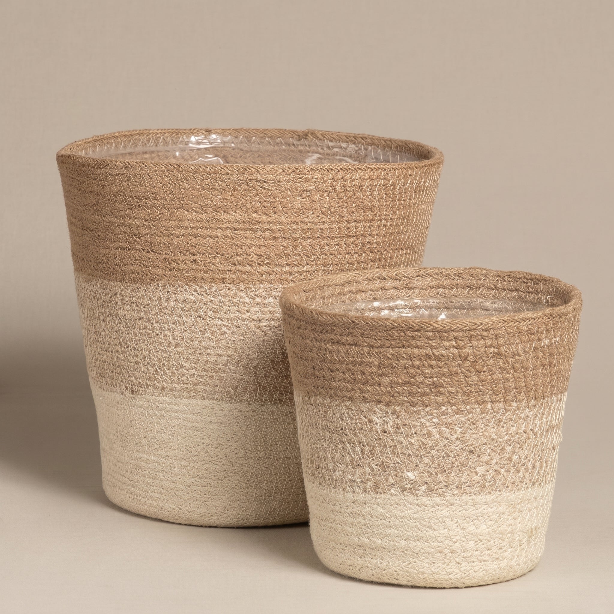 feey-variado-lapis-pflanzenkorb-jute-2er-set-natur image 3