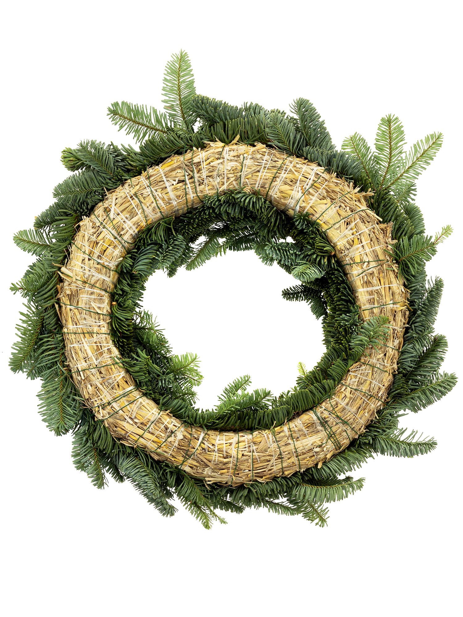 blumigo-nobilistanne-tannenkranz-40-cm-einseitig-frisch image 2
