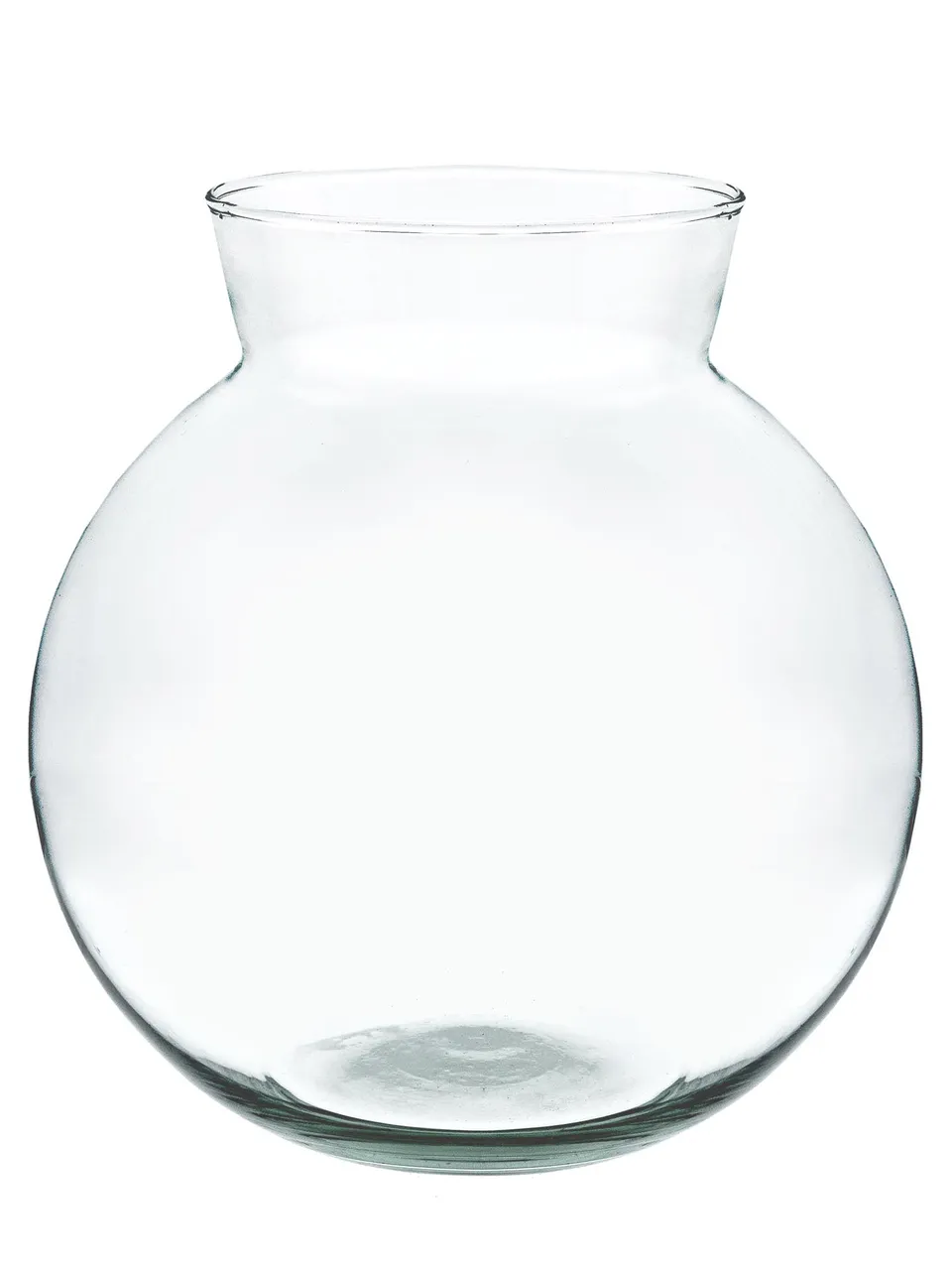 blumigo-kugelvase-iris-glasvase-transparent image 1