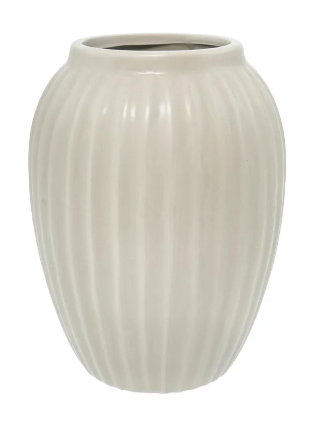 blumigo-dorsa-keramikvase-sand-creme-12-x-16-cm image 1