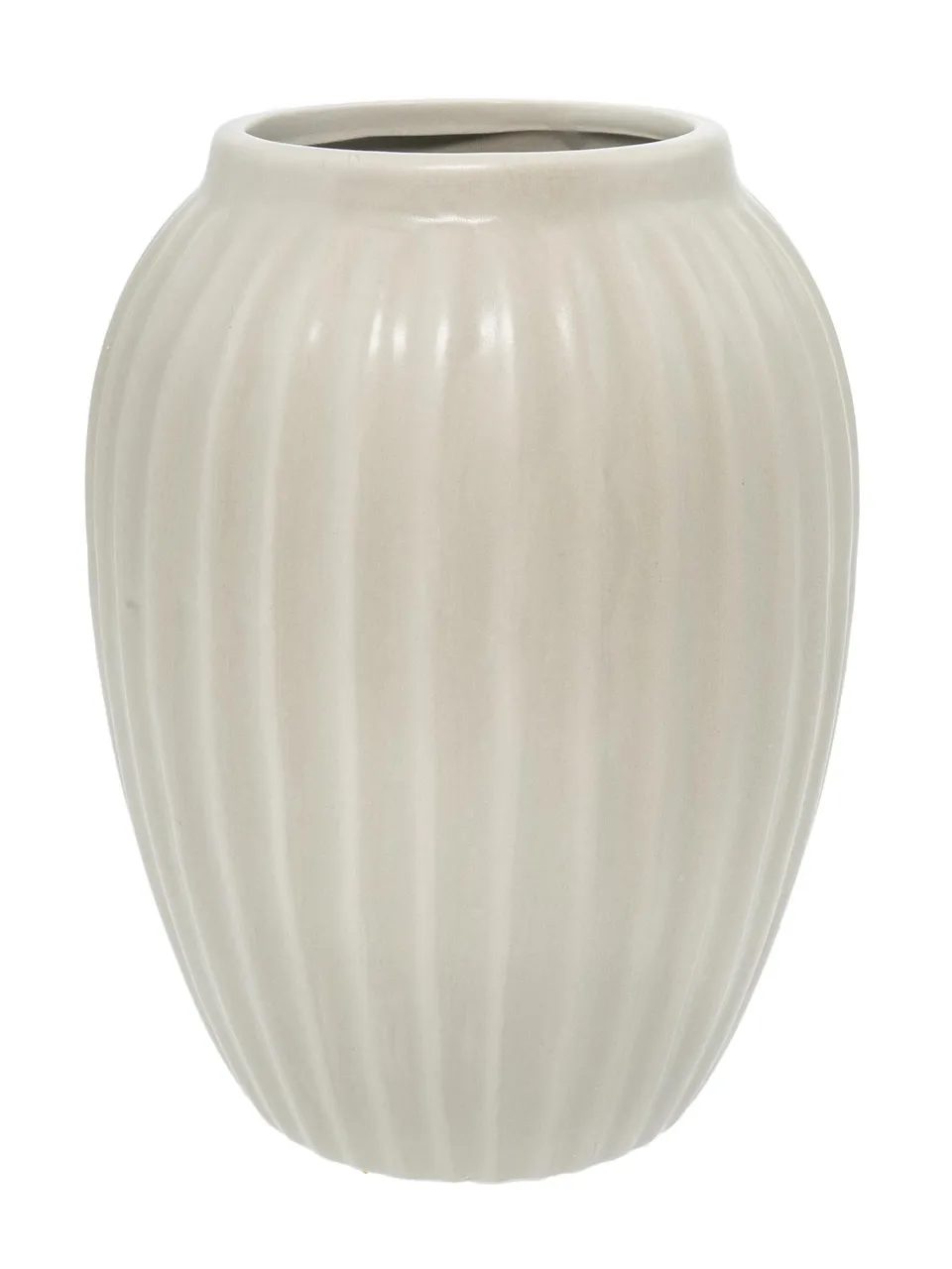 blumigo-dorsa-keramikvase-sand-creme-12-x-16-cm image 1