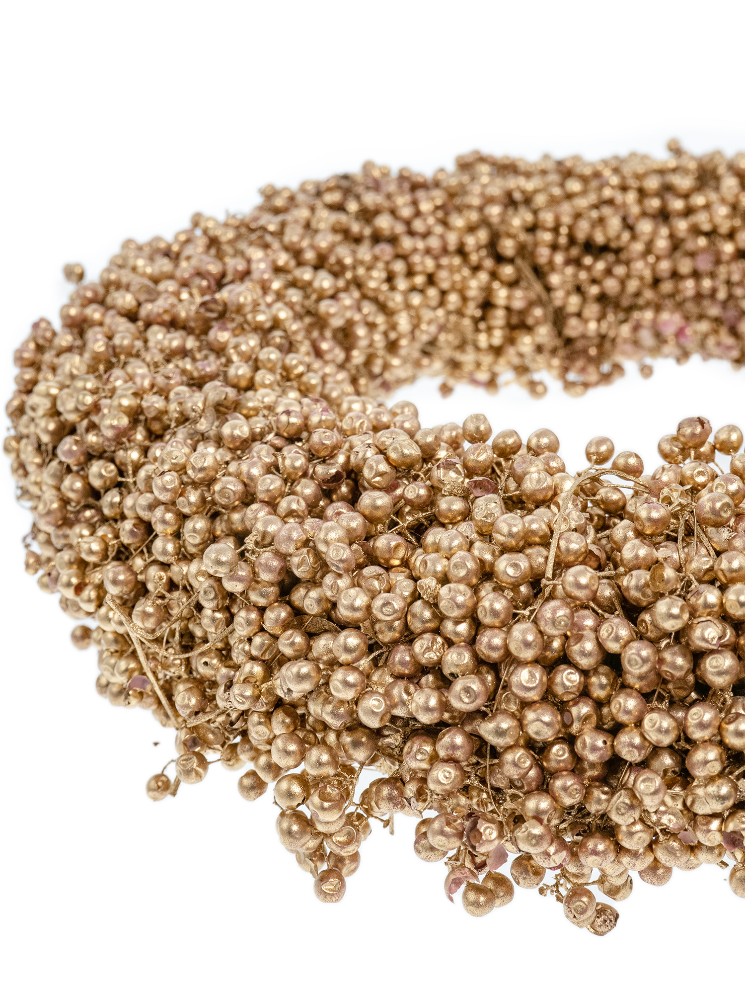 blumigo-trockenblumen-pfefferbeerenkranz-antik-gold-30cm image 4