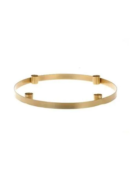 blumigo-kerzen-maskat-kerzenring-metall-gold-29-cm image 1
