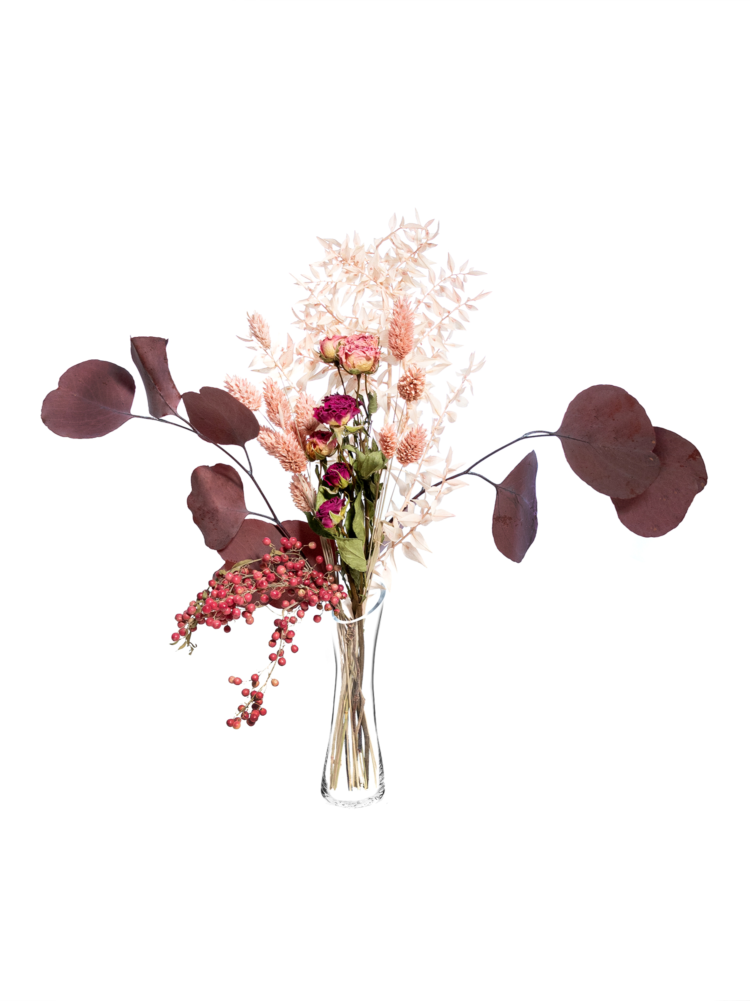 blumigo-trockenblumen-mini-mix-strau-rosa-pink-trockenstrau image 2