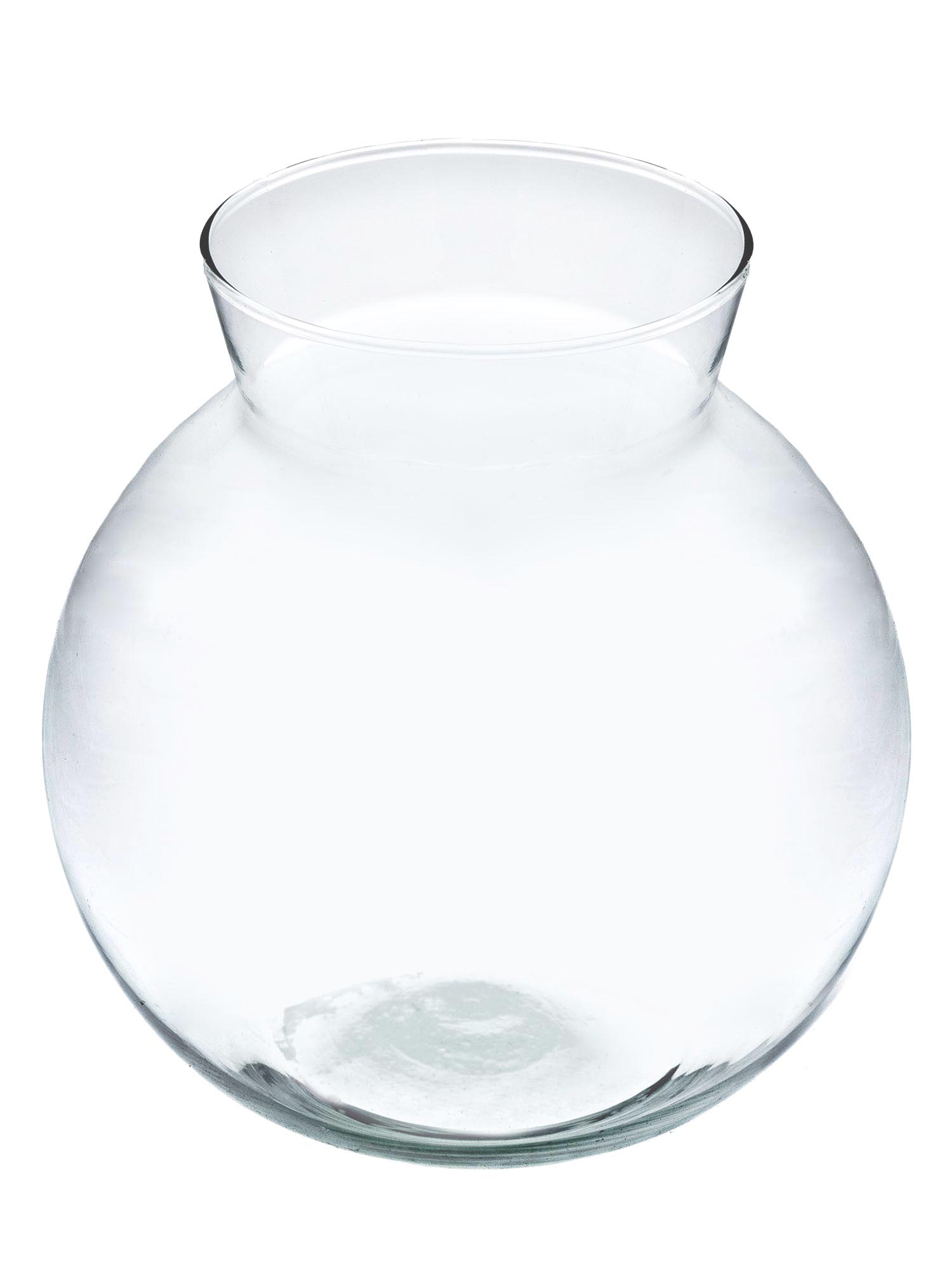 blumigo-kugelvase-iris-glasvase-transparent image 4