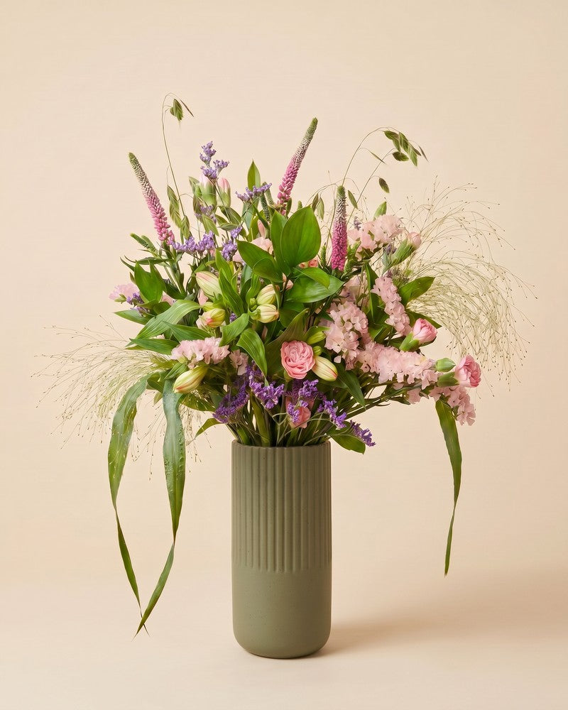 feey-rilio-partylaune-blumenstrauss-classic-violett-rosa image 6