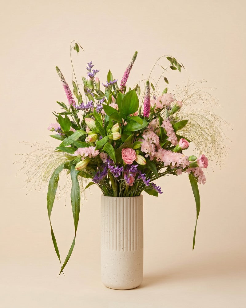 feey-rilio-partylaune-blumenstrauss-classic-violett-rosa image 7