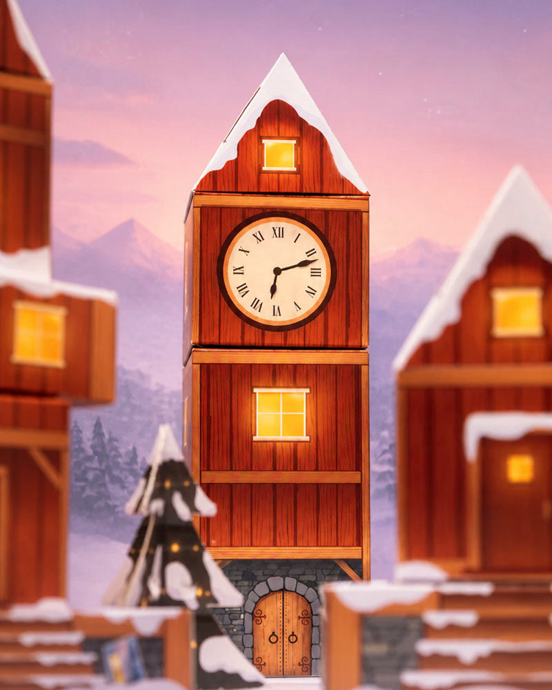 feey-winterdorf-im-morgenrot-pflanzen-adventskalender-dschungel-version image 7
