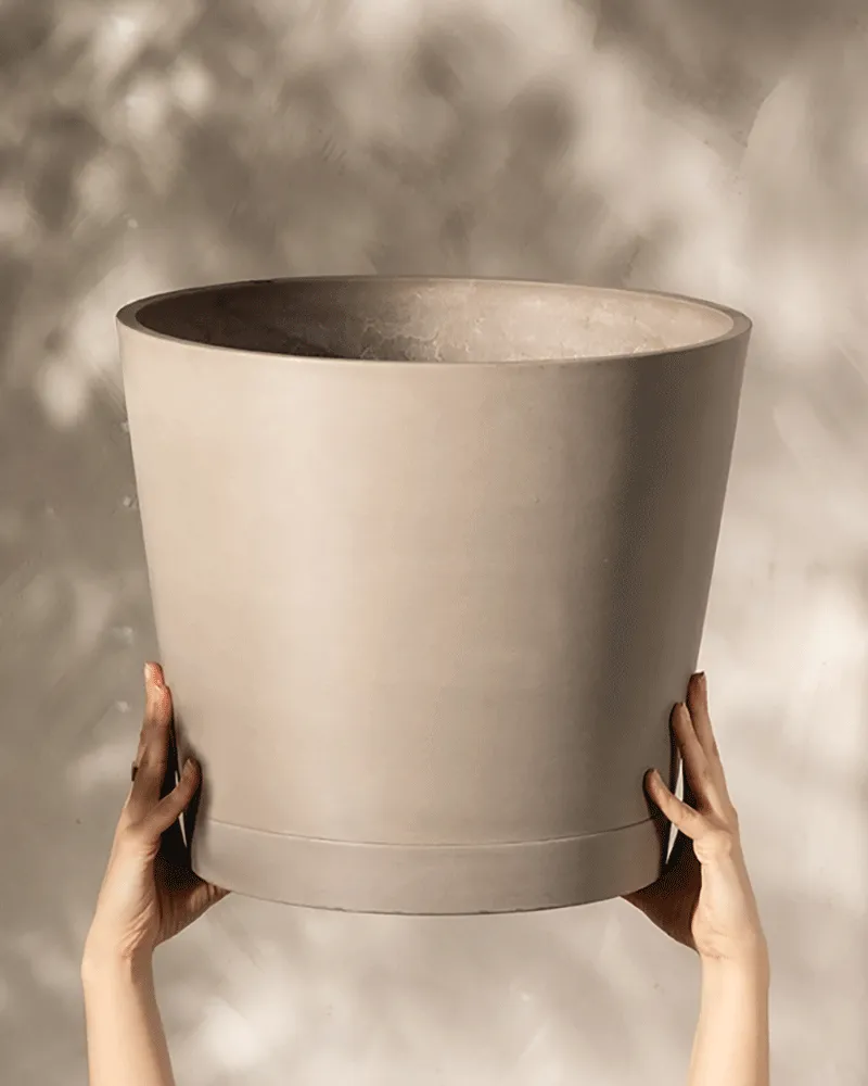 feey-venice-pflanzk-bel-40cm-taupe-kunststoff-mit-erde image 1