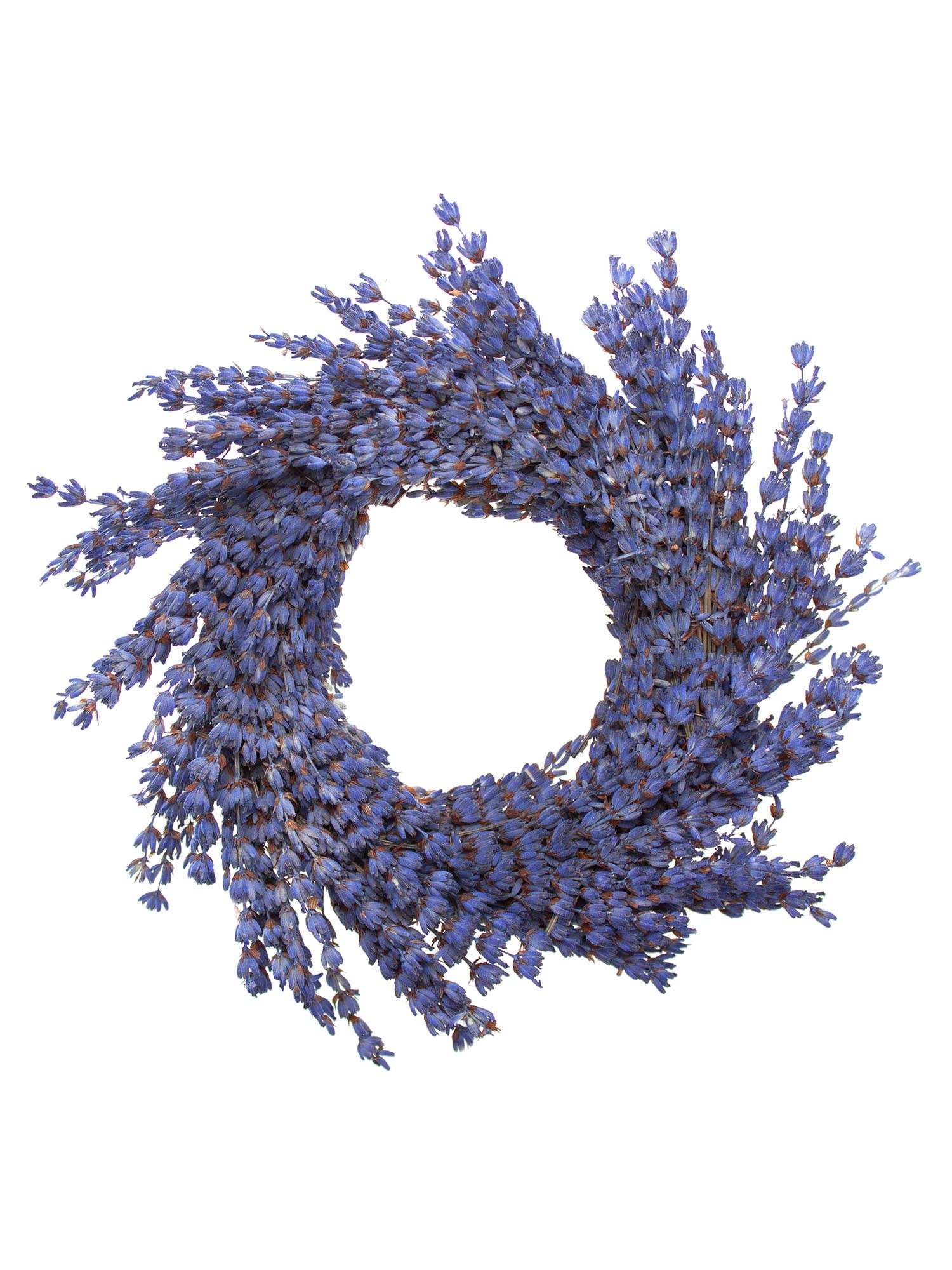 blumigo-trockenblumen-zierkranz-getrockneter-lavendel image 1