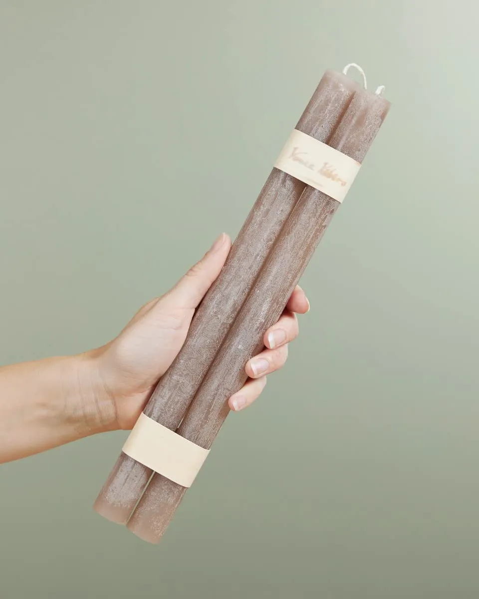 plnts-tim-spitzkerzen-stabkerzen-taupe-2-st-ck-30cm image 1