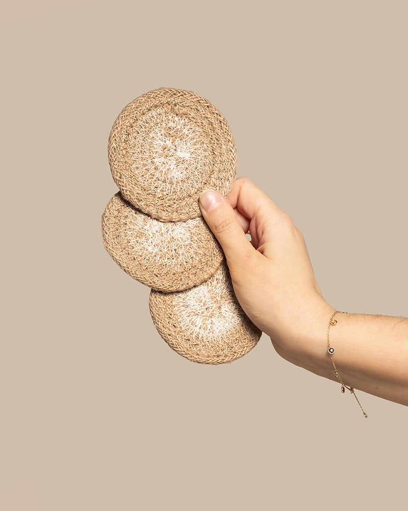 feey-variado-carpito-babypflanzen-untersetzer-jute-3-stk image 6