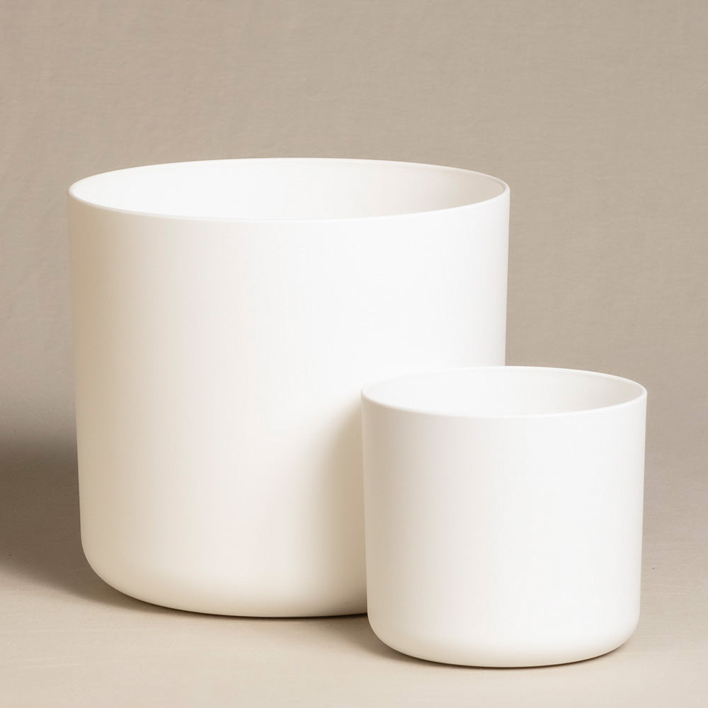 feey-lumi-blumentopf-set-weiss-25-cm-14-cm-kunststoff image 2