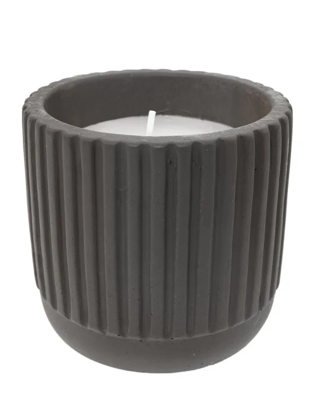blumigo-felissa-dekokerze-schwarz-9x8-5-cm-stumpenkerze image 1