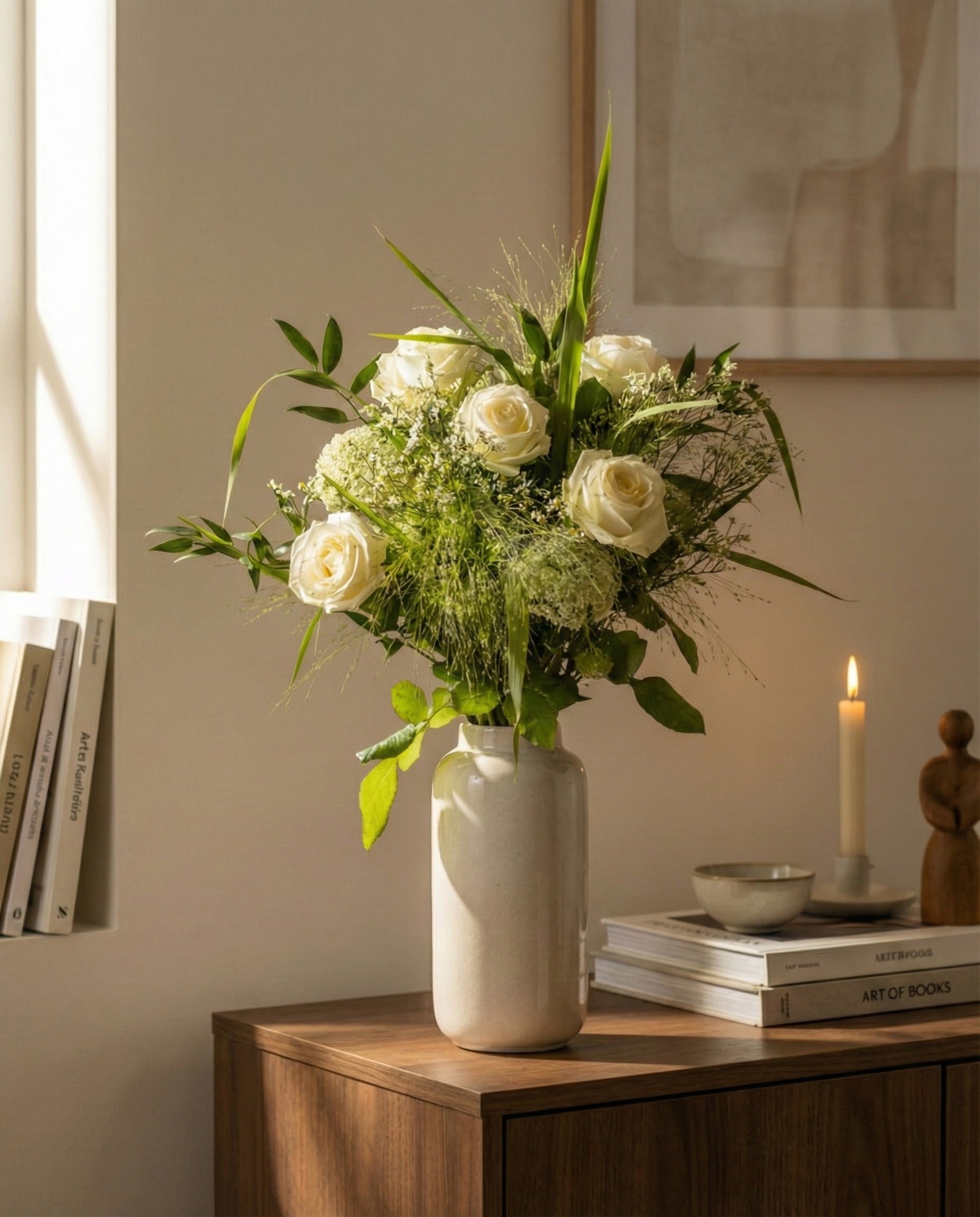 feey-rilio-ich-denk-an-dich-blumenstrau-wei-classic image 8