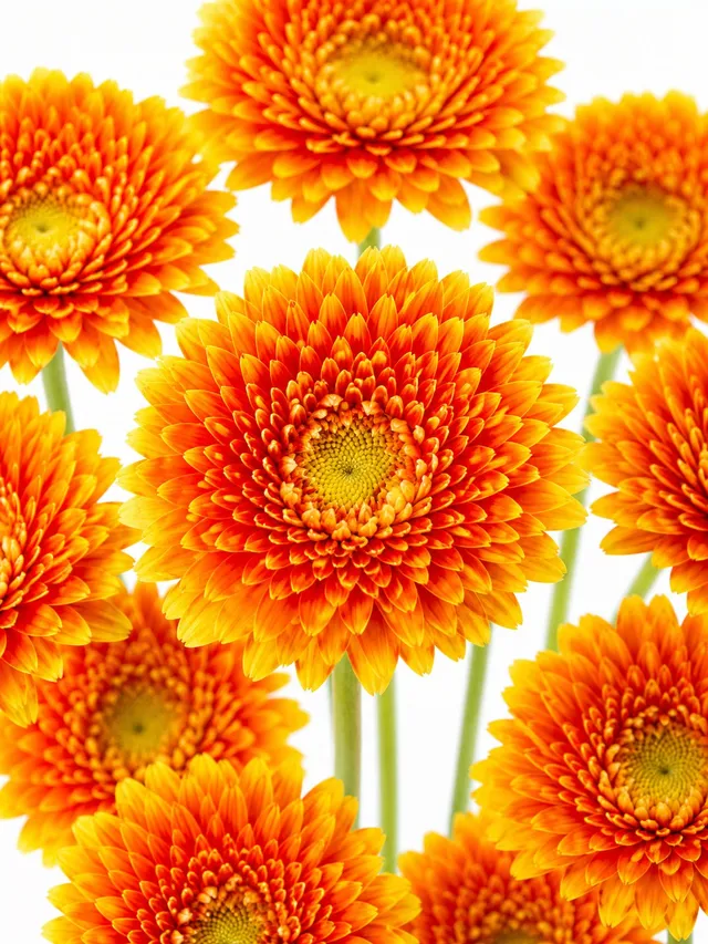 blumigo-gerbera-mini-canizares-schnittblume-orange-gelb image 1
