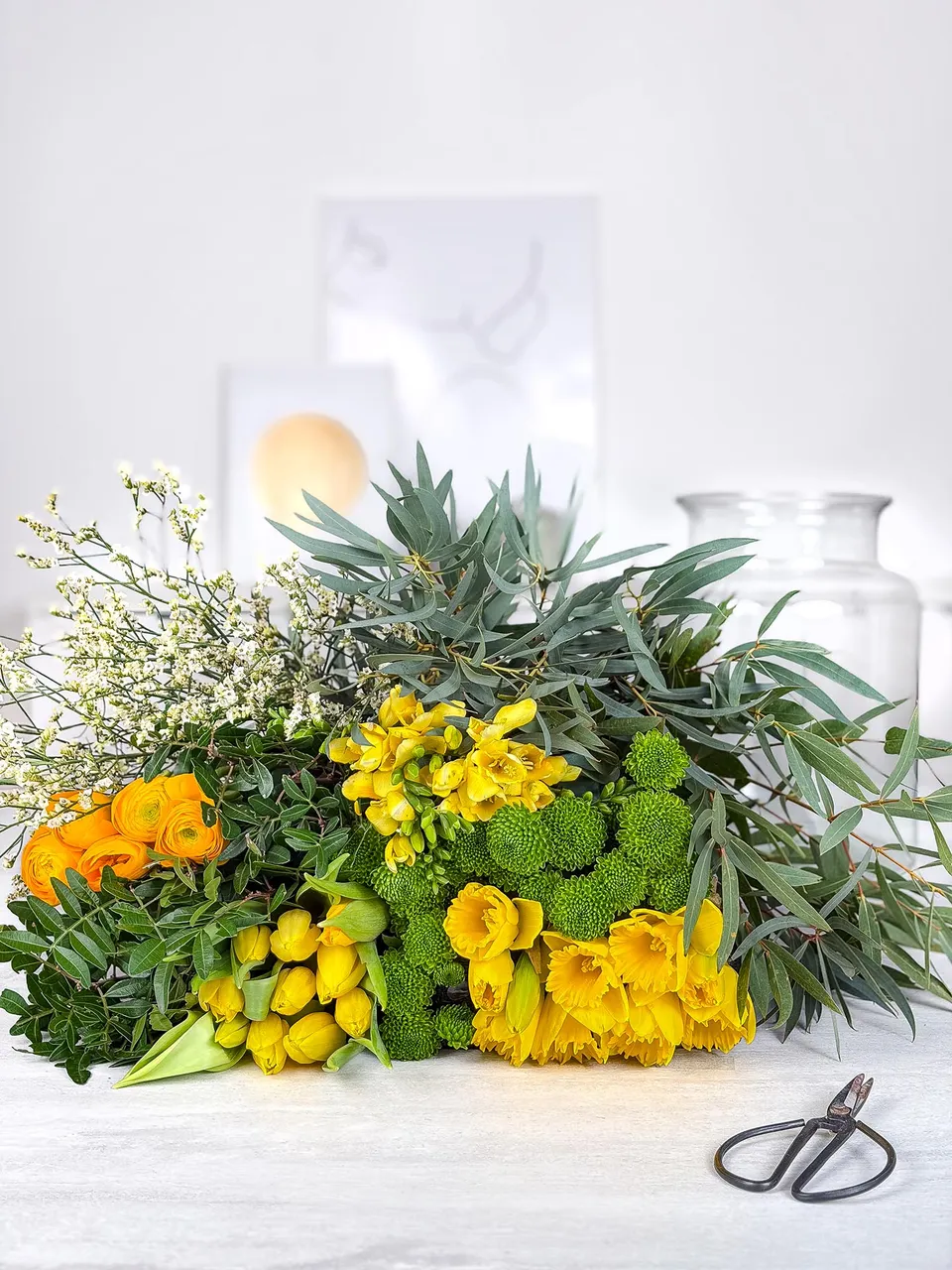 blumigo-basic-color-mix-blumenmischung-gelb-gr-n image 1