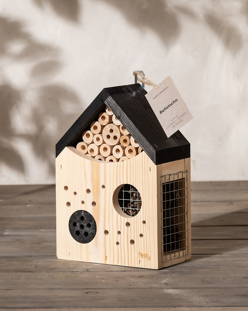 feey-lumi-bellatscho-insektenhotel-kiefernholz-27-cm image 2